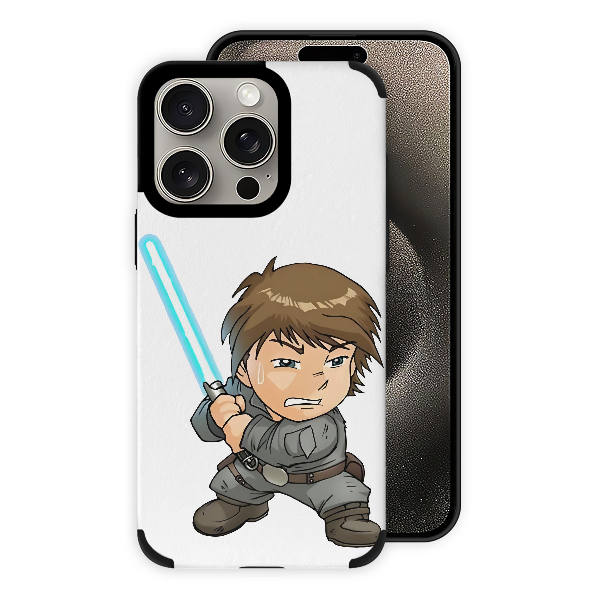 （画像用） スター・ウォーズ Star Wars 【iPhone15ProMax対応】 PUレザー スマホケース 耐衝撃＆黄変防止