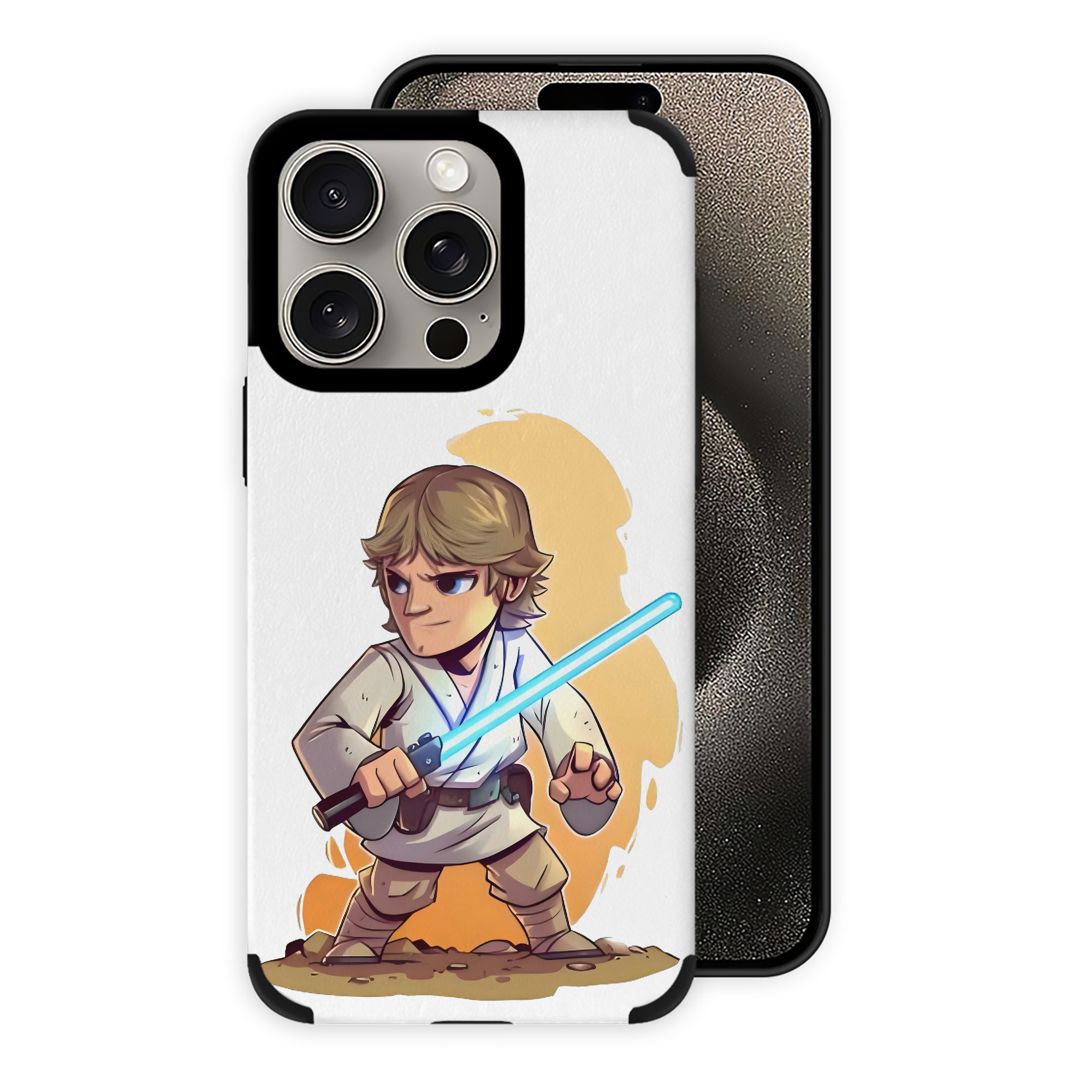 （画像用） スター・ウォーズ Star Wars 【iPhone15ProMax対応】 PUレザー スマホケース 耐衝撃＆黄変防止