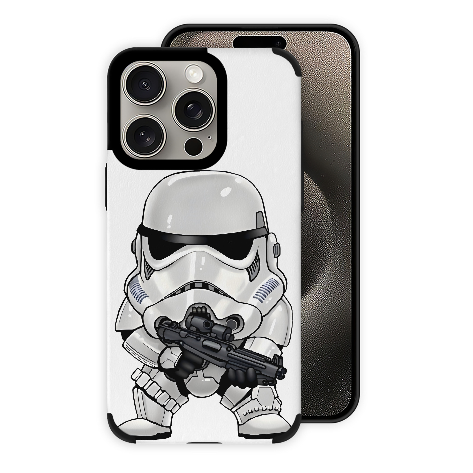 （画像用） スター・ウォーズ Star Wars 【iPhone15ProMax対応】 PUレザー スマホケース 耐衝撃＆黄変防止