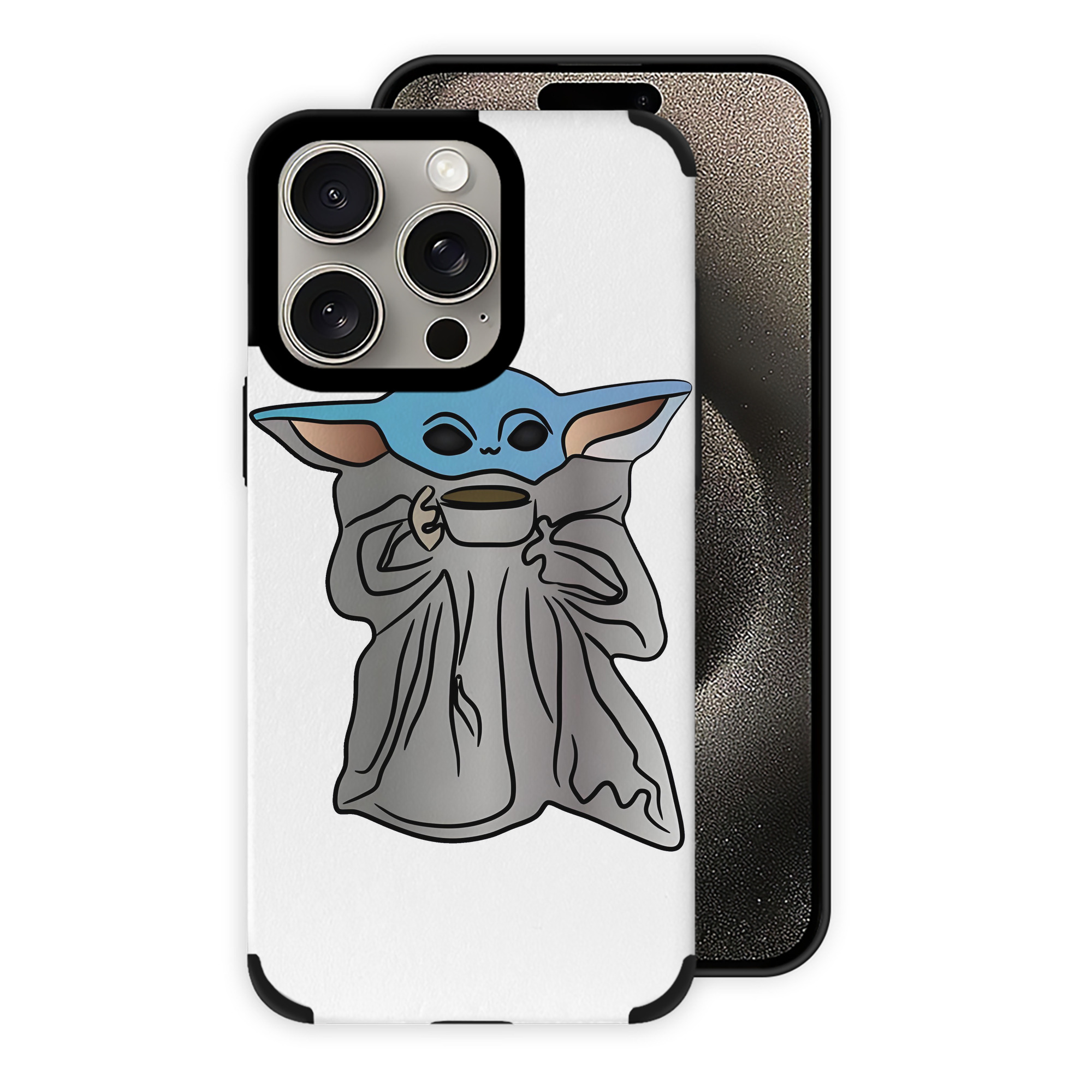 （画像用） スター・ウォーズ Star Wars 【iPhone15ProMax対応】 PUレザー スマホケース 耐衝撃＆黄変防止
