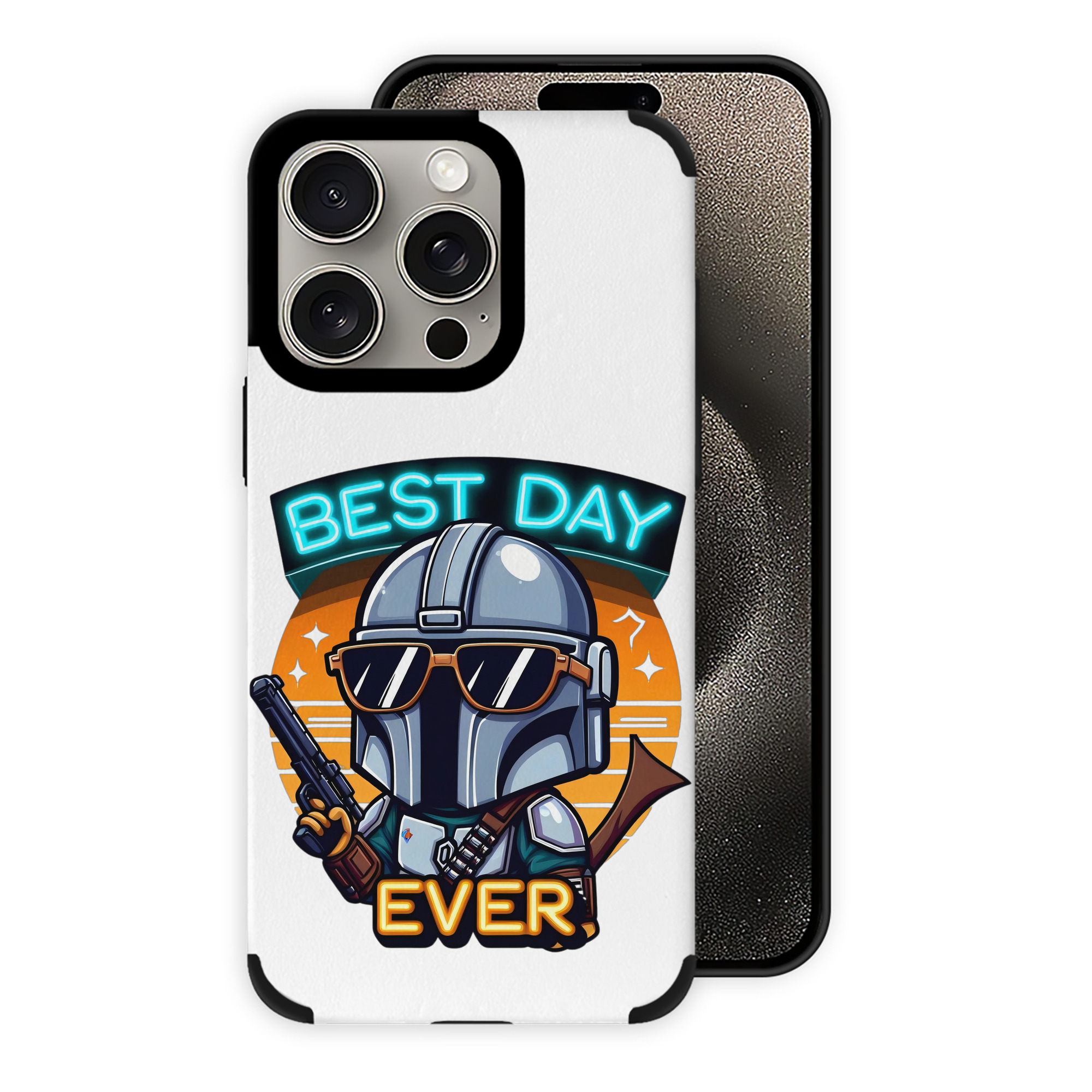 （画像用） スター・ウォーズ Star Wars 【iPhone15ProMax対応】 PUレザー スマホケース 耐衝撃＆黄変防止