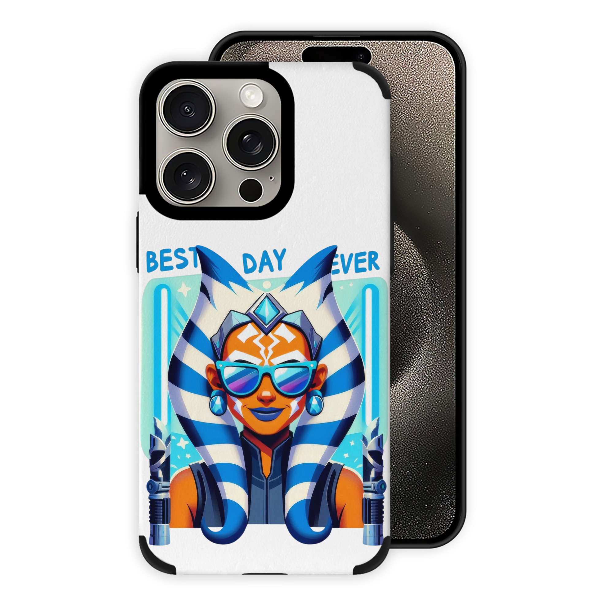 （画像用） スター・ウォーズ Star Wars 【iPhone15ProMax対応】 PUレザー スマホケース 耐衝撃＆黄変防止