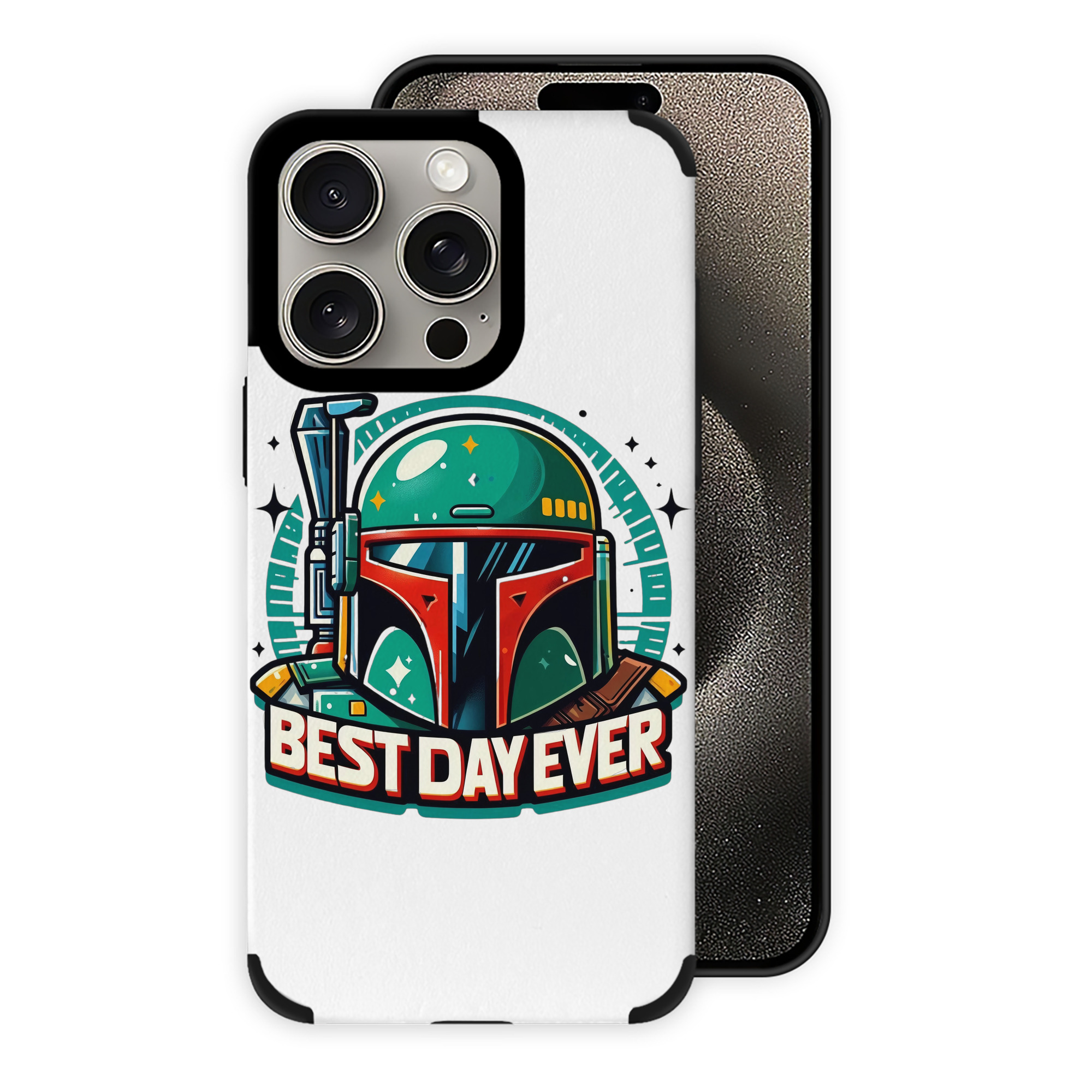 （画像用） スター・ウォーズ Star Wars 【iPhone15ProMax対応】 PUレザー スマホケース 耐衝撃＆黄変防止