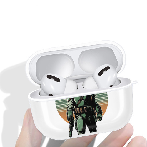 スター・ウォーズ Star Wars 【AirPods Pro用】ハードシェル保護ケース 耐衝撃・防指紋・カラビナ付き商品仕様