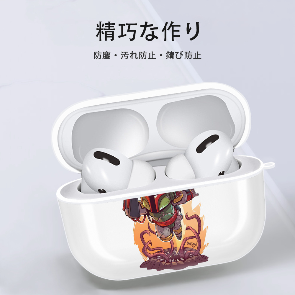 スター・ウォーズ Star Wars 【AirPods Pro用】ハードシェル保護ケース 耐衝撃・防指紋・カラビナ付き商品仕様