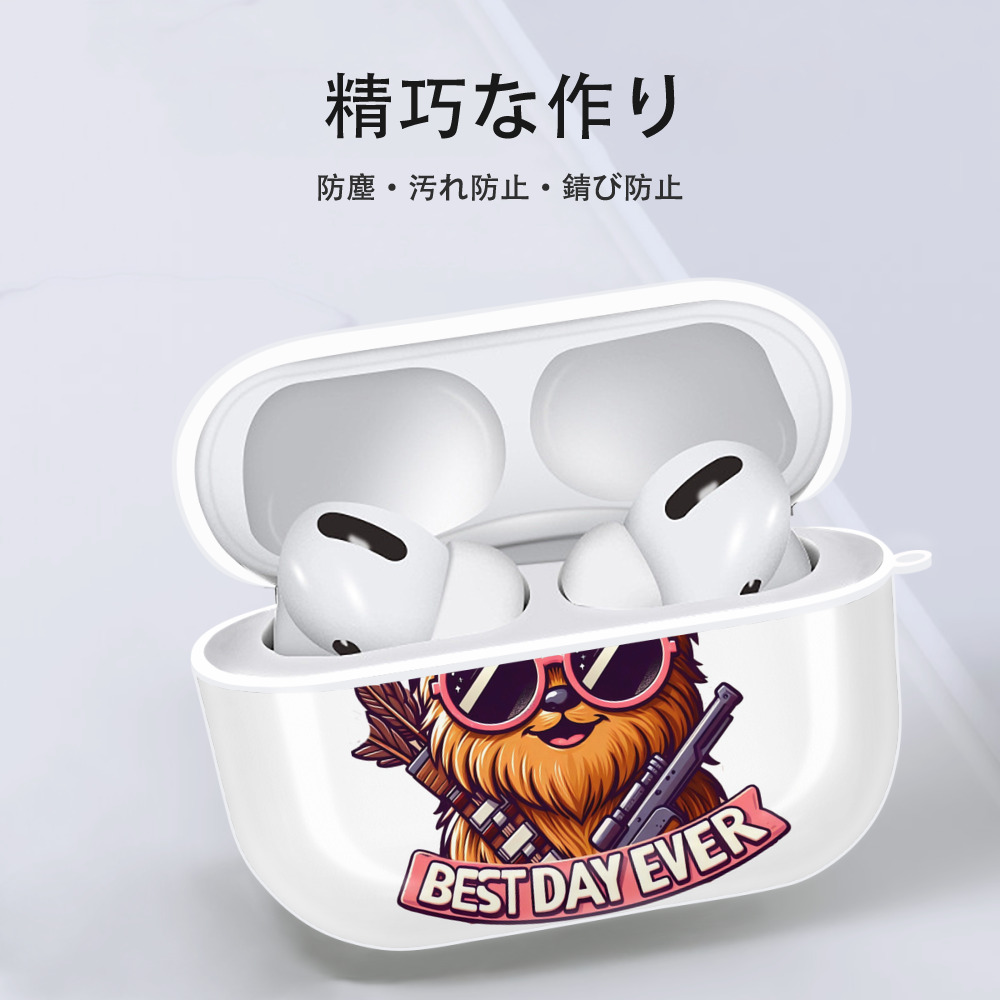 スター・ウォーズ Star Wars 【AirPods Pro用】ハードシェル保護ケース 耐衝撃・防指紋・カラビナ付き商品仕様