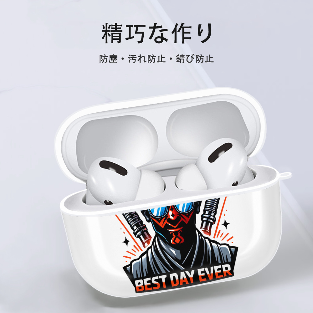 スター・ウォーズ Star Wars 【AirPods Pro用】ハードシェル保護ケース 耐衝撃・防指紋・カラビナ付き商品仕様