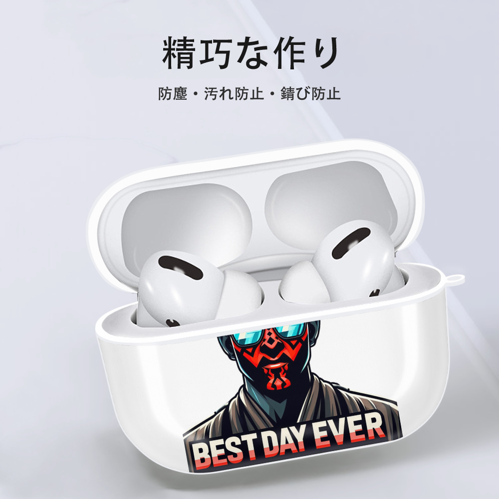 スター・ウォーズ Star Wars 【AirPods Pro用】ハードシェル保護ケース 耐衝撃・防指紋・カラビナ付き商品仕様