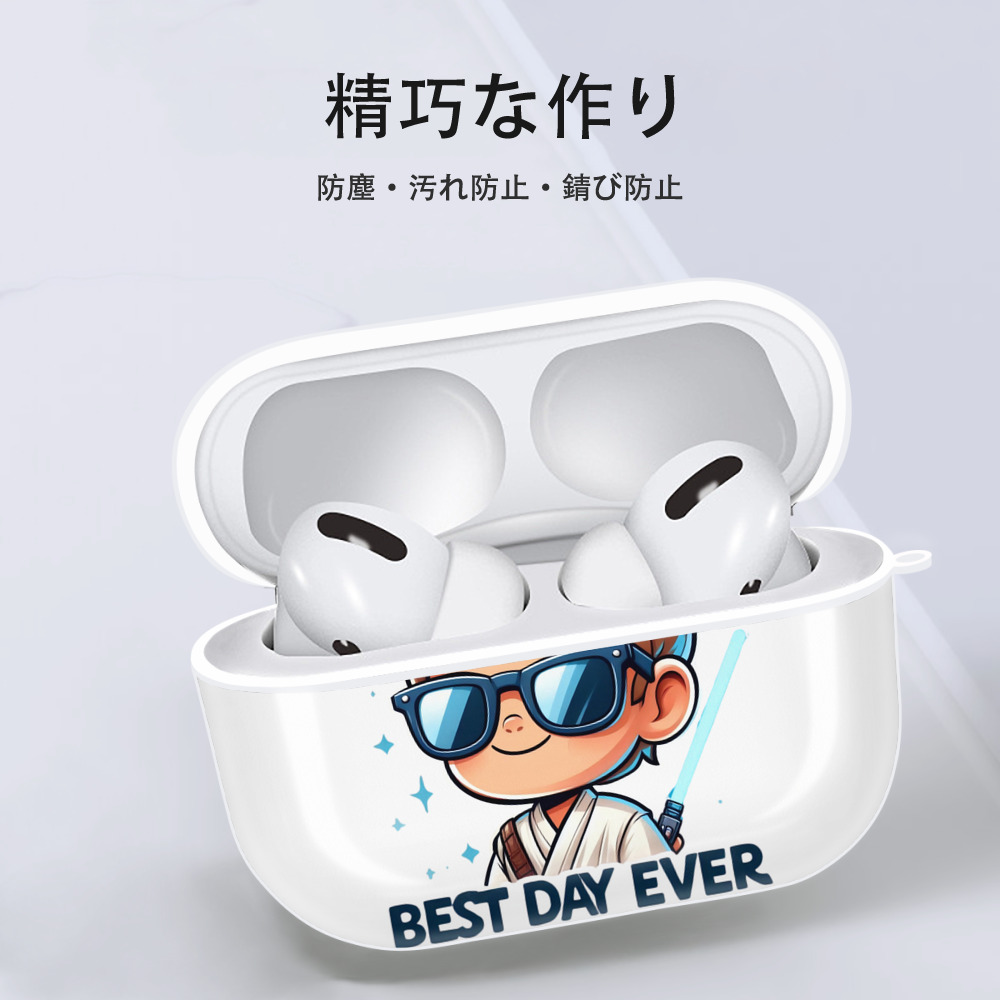 スター・ウォーズ Star Wars 【AirPods Pro用】ハードシェル保護ケース 耐衝撃・防指紋・カラビナ付き商品仕様