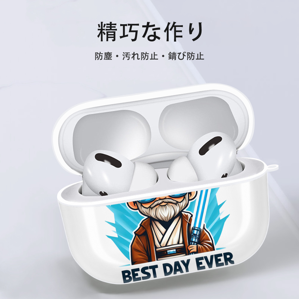 スター・ウォーズ Star Wars 【AirPods Pro用】ハードシェル保護ケース 耐衝撃・防指紋・カラビナ付き商品仕様