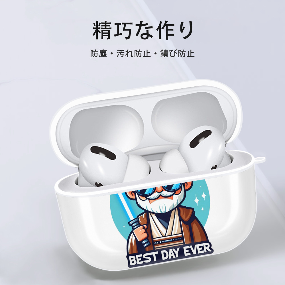 スター・ウォーズ Star Wars 【AirPods Pro用】ハードシェル保護ケース 耐衝撃・防指紋・カラビナ付き商品仕様