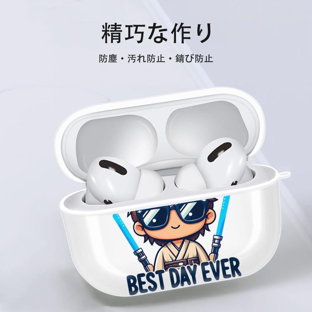 スター・ウォーズ Star Wars 【AirPods Pro用】ハードシェル保護ケース 耐衝撃・防指紋・カラビナ付き商品仕様