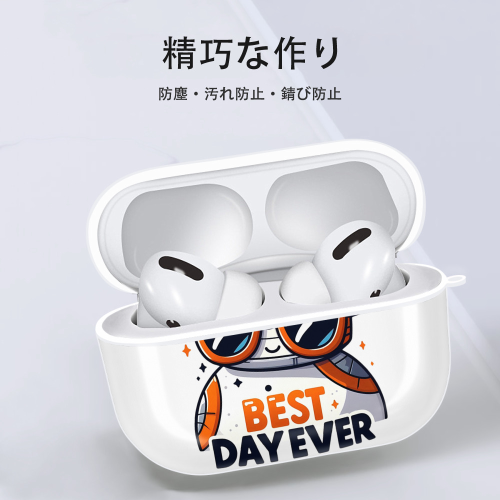 スター・ウォーズ Star Wars 【AirPods Pro用】ハードシェル保護ケース 耐衝撃・防指紋・カラビナ付き商品仕様