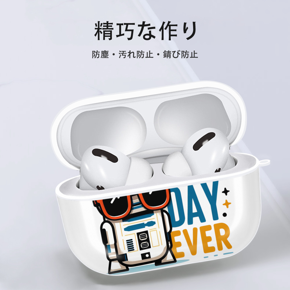スター・ウォーズ Star Wars 【AirPods Pro用】ハードシェル保護ケース 耐衝撃・防指紋・カラビナ付き商品仕様