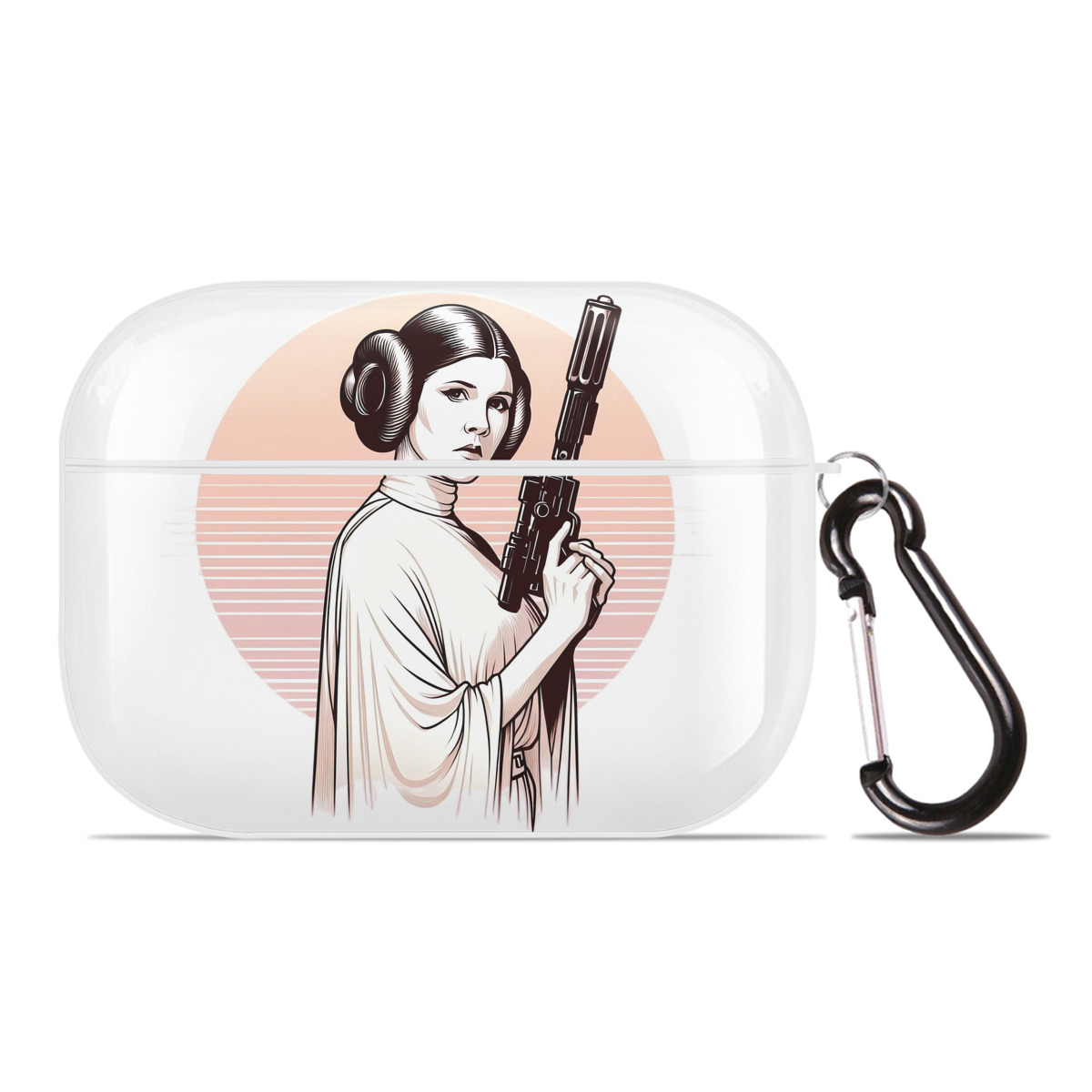 （画像用） スター・ウォーズ Star Wars 【AirPods Pro用】ハードシェル保護ケース 耐衝撃・防指紋・カラビナ付き商品仕様