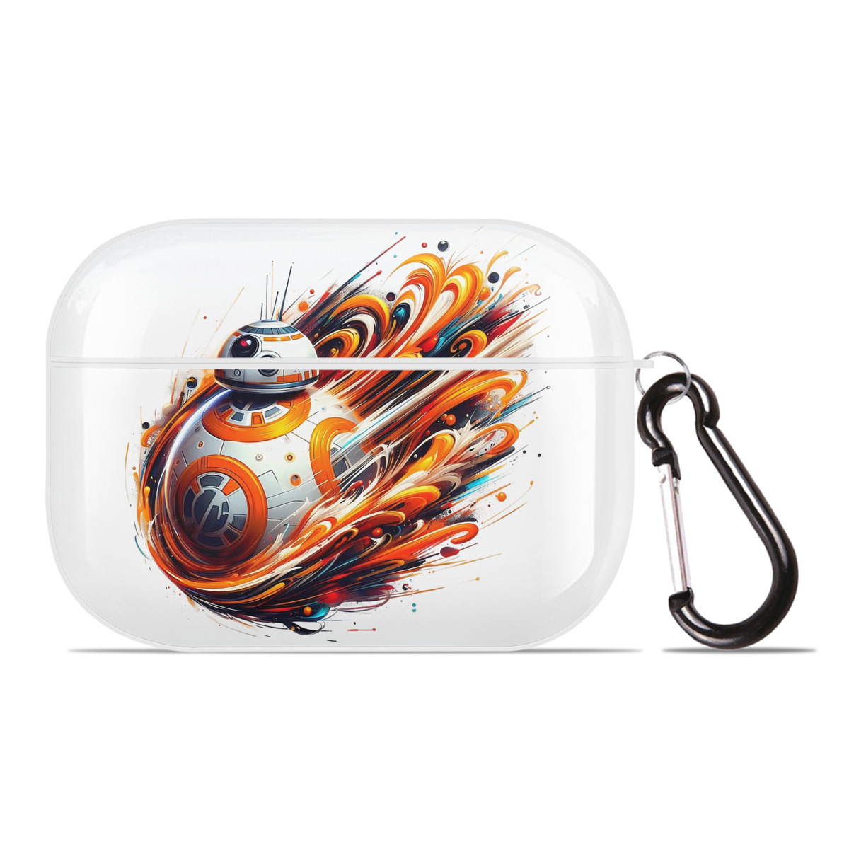 （画像用） スター・ウォーズ Star Wars 【AirPods Pro用】ハードシェル保護ケース 耐衝撃・防指紋・カラビナ付き商品仕様