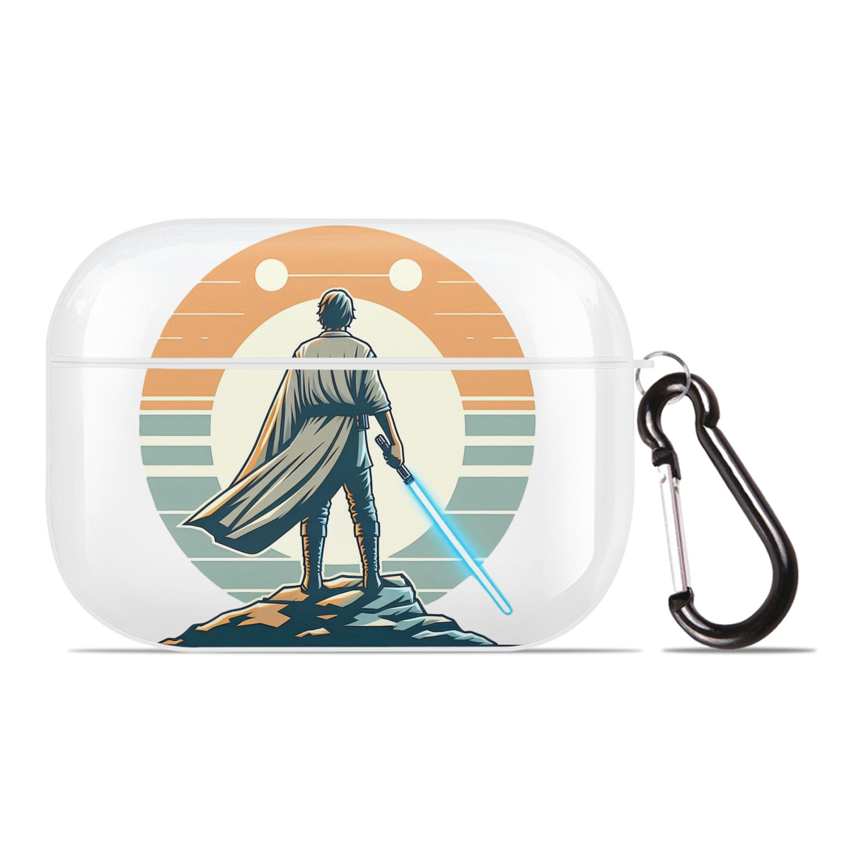 （画像用） スター・ウォーズ Star Wars 【AirPods Pro用】ハードシェル保護ケース 耐衝撃・防指紋・カラビナ付き商品仕様