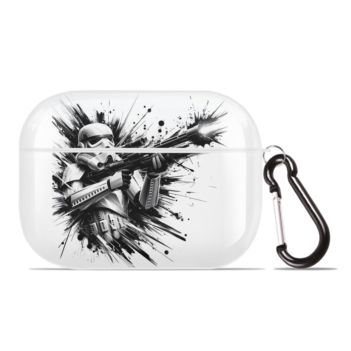 （画像用） スター・ウォーズ Star Wars 【AirPods Pro用】ハードシェル保護ケース 耐衝撃・防指紋・カラビナ付き商品仕様