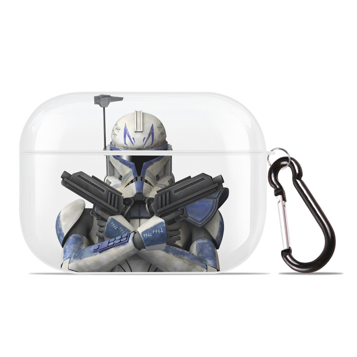（画像用） スター・ウォーズ Star Wars 【AirPods Pro用】ハードシェル保護ケース 耐衝撃・防指紋・カラビナ付き商品仕様