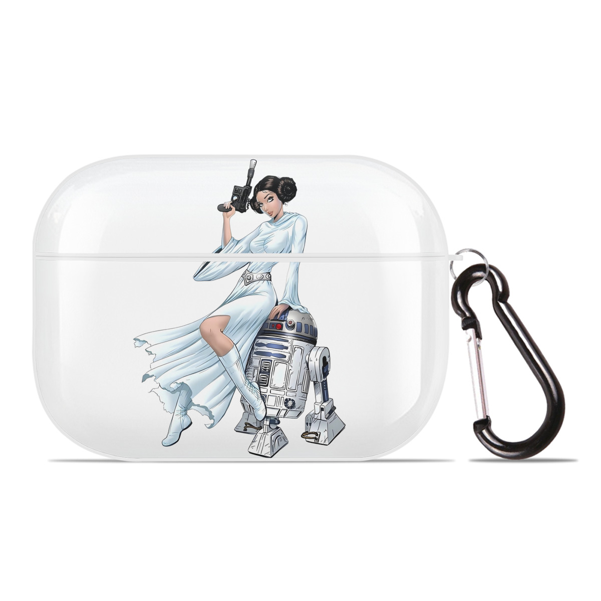 （画像用） スター・ウォーズ Star Wars 【AirPods Pro用】ハードシェル保護ケース 耐衝撃・防指紋・カラビナ付き商品仕様