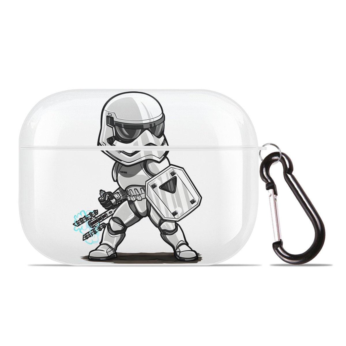 （画像用） スター・ウォーズ Star Wars 【AirPods Pro用】ハードシェル保護ケース 耐衝撃・防指紋・カラビナ付き商品仕様