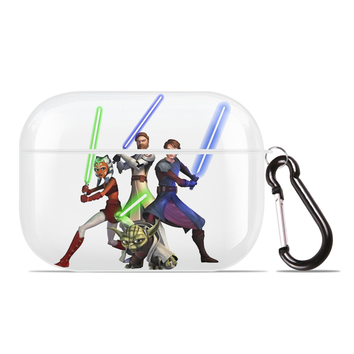 （画像用） スター・ウォーズ Star Wars 【AirPods Pro用】ハードシェル保護ケース 耐衝撃・防指紋・カラビナ付き商品仕様
