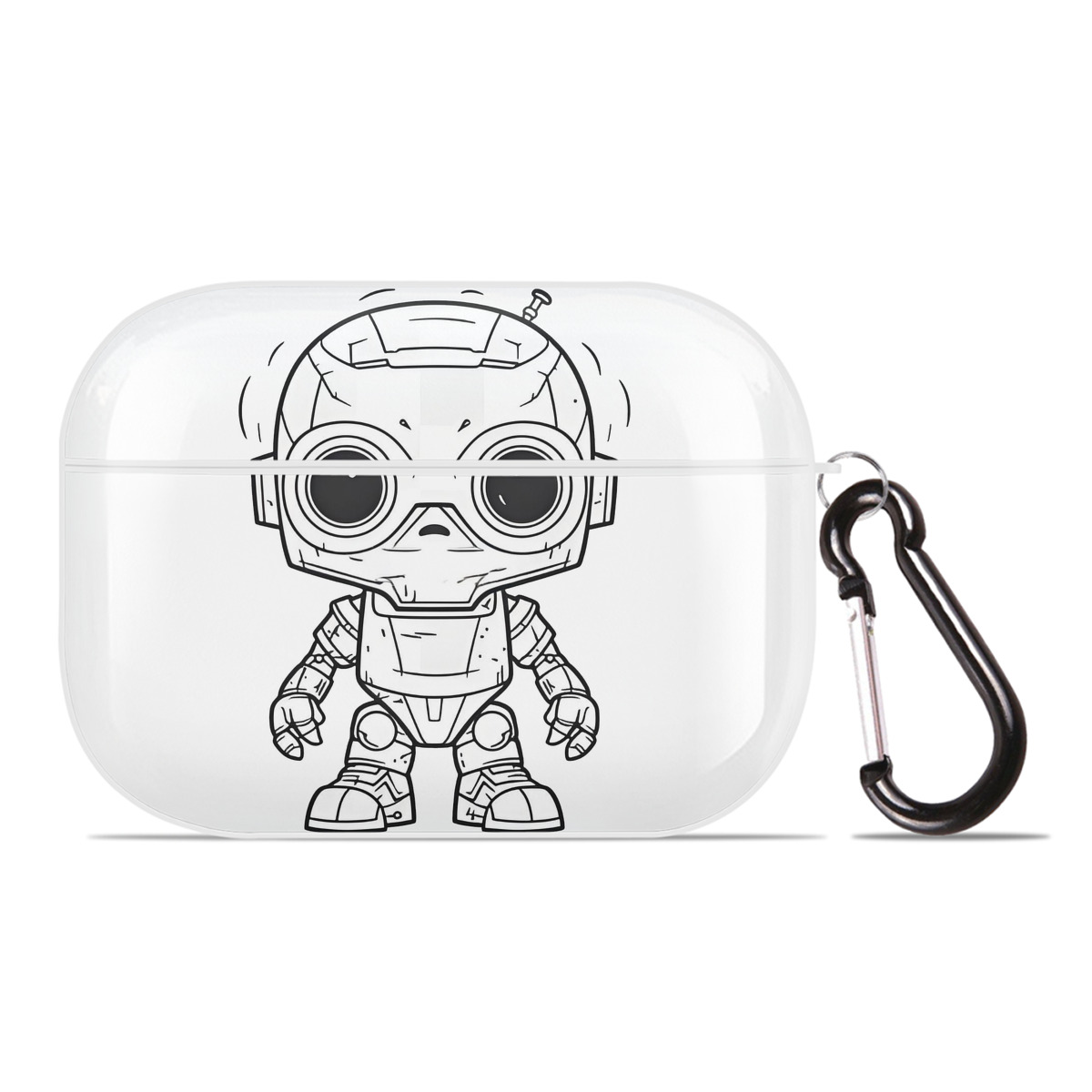 （画像用） スター・ウォーズ Star Wars 【AirPods Pro用】ハードシェル保護ケース 耐衝撃・防指紋・カラビナ付き商品仕様
