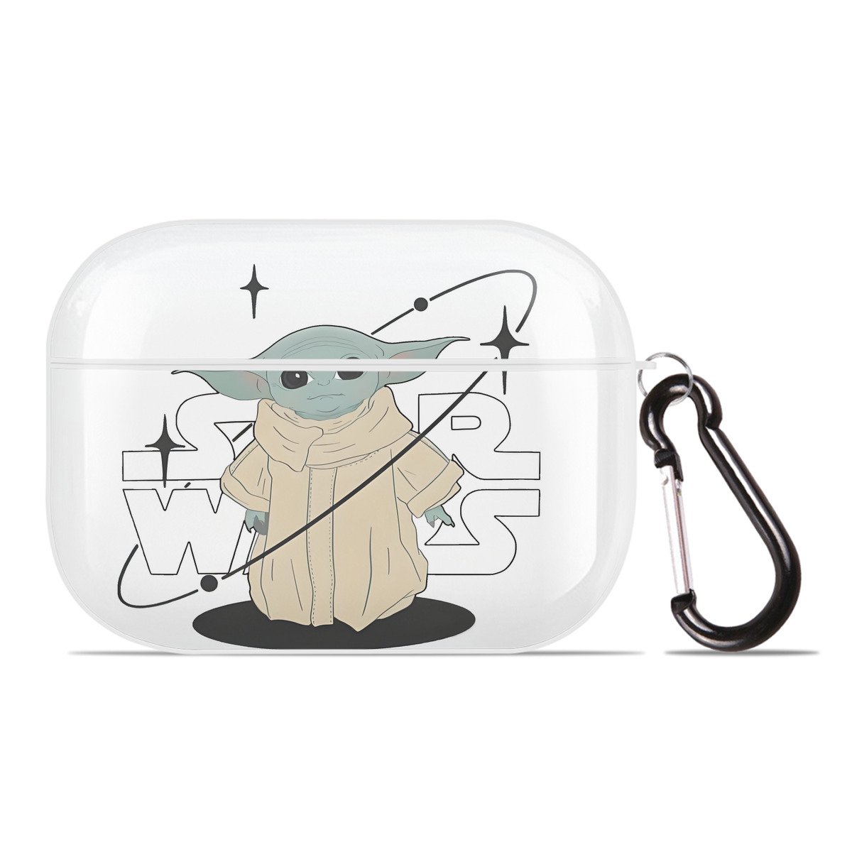 （画像用） スター・ウォーズ Star Wars 【AirPods Pro用】ハードシェル保護ケース 耐衝撃・防指紋・カラビナ付き商品仕様