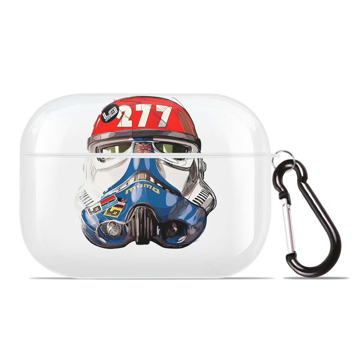 （画像用） スター・ウォーズ Star Wars 【AirPods Pro用】ハードシェル保護ケース 耐衝撃・防指紋・カラビナ付き商品仕様