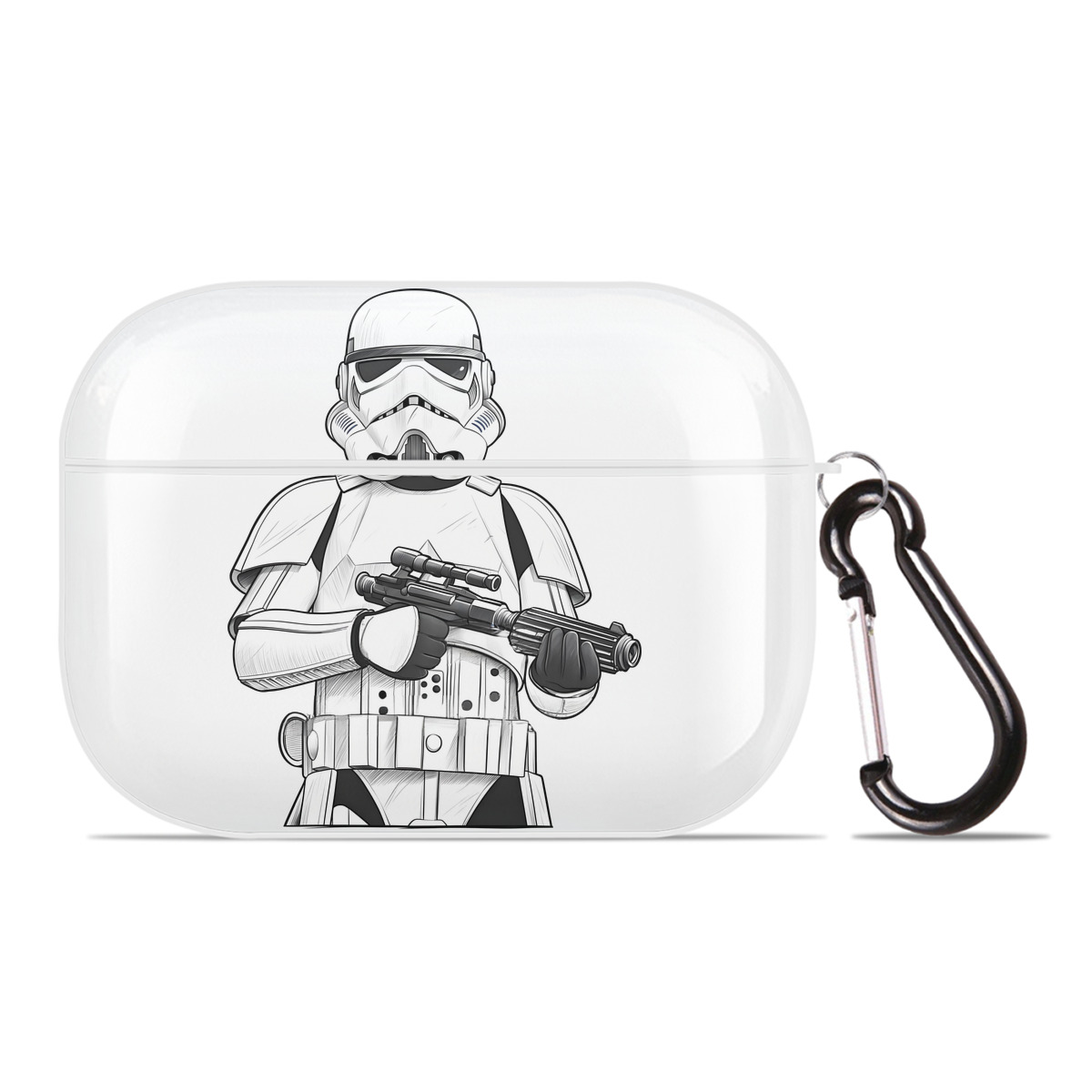 （画像用） スター・ウォーズ Star Wars 【AirPods Pro用】ハードシェル保護ケース 耐衝撃・防指紋・カラビナ付き商品仕様
