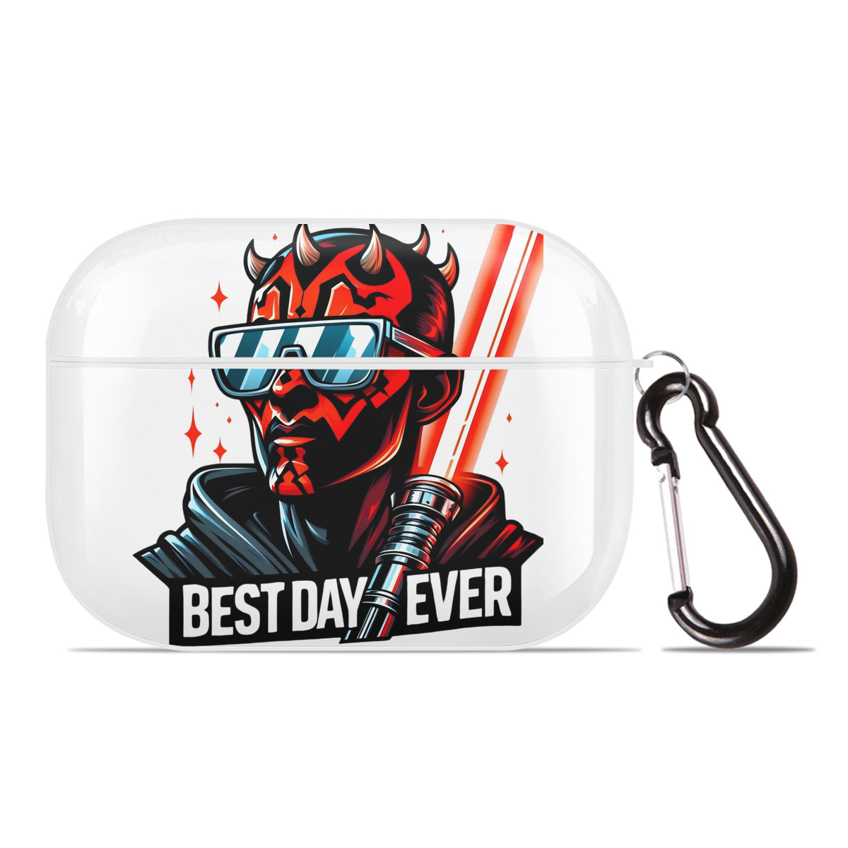 （画像用） スター・ウォーズ Star Wars 【AirPods Pro用】ハードシェル保護ケース 耐衝撃・防指紋・カラビナ付き商品仕様