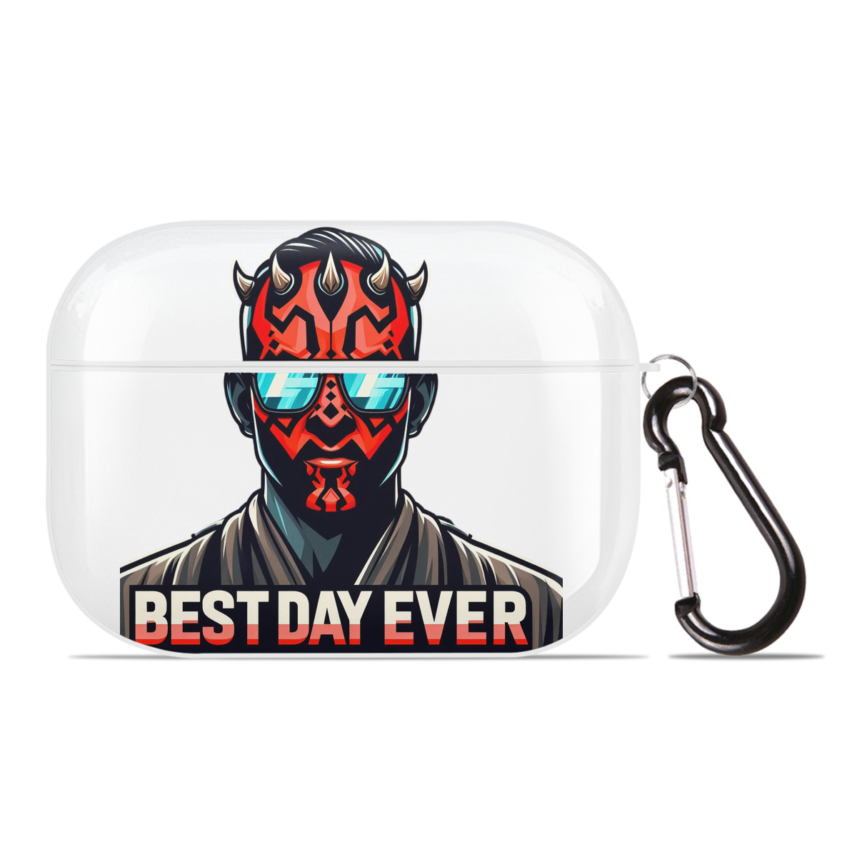 （画像用） スター・ウォーズ Star Wars 【AirPods Pro用】ハードシェル保護ケース 耐衝撃・防指紋・カラビナ付き商品仕様