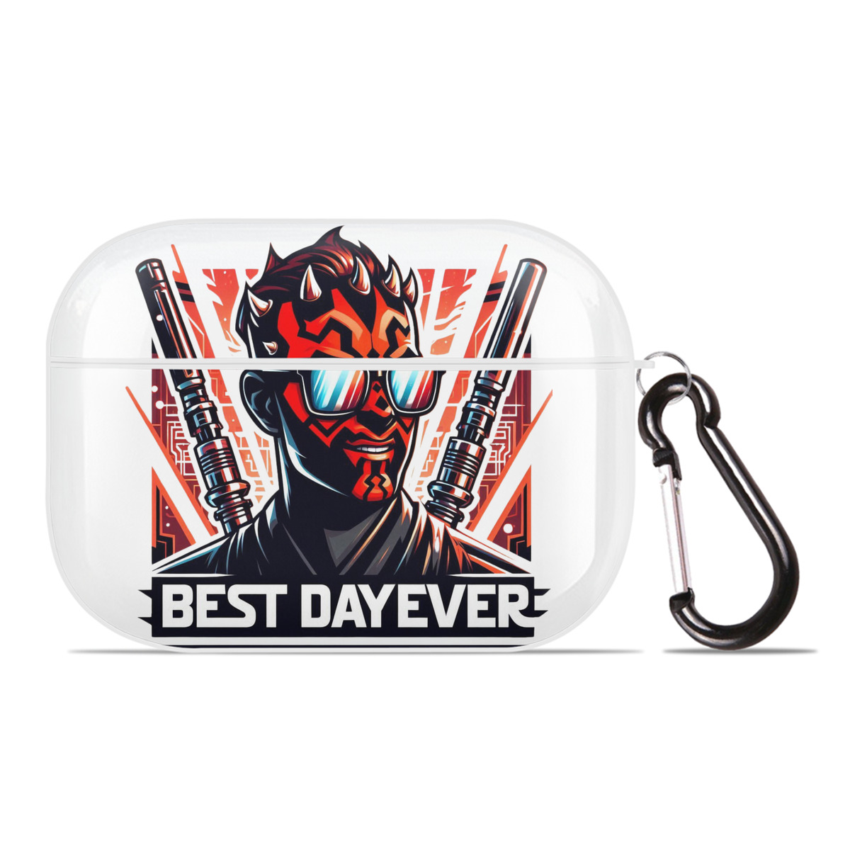 （画像用） スター・ウォーズ Star Wars 【AirPods Pro用】ハードシェル保護ケース 耐衝撃・防指紋・カラビナ付き商品仕様