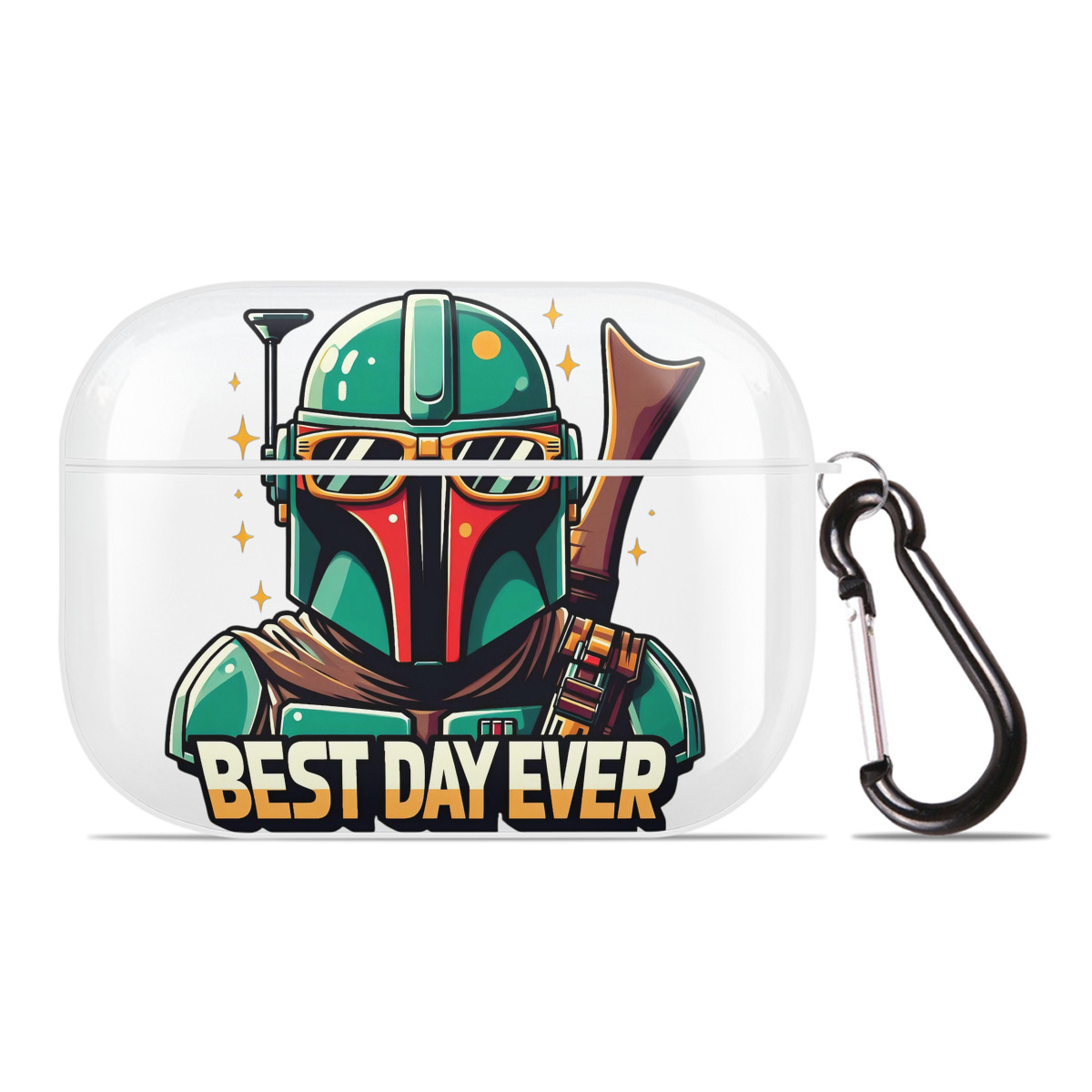 （画像用） スター・ウォーズ Star Wars 【AirPods Pro用】ハードシェル保護ケース 耐衝撃・防指紋・カラビナ付き商品仕様