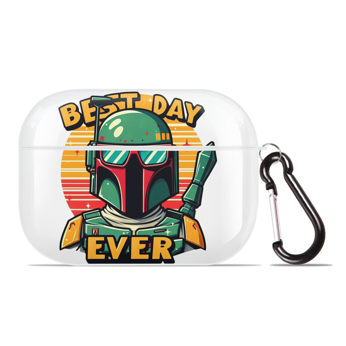 （画像用） スター・ウォーズ Star Wars 【AirPods Pro用】ハードシェル保護ケース 耐衝撃・防指紋・カラビナ付き商品仕様