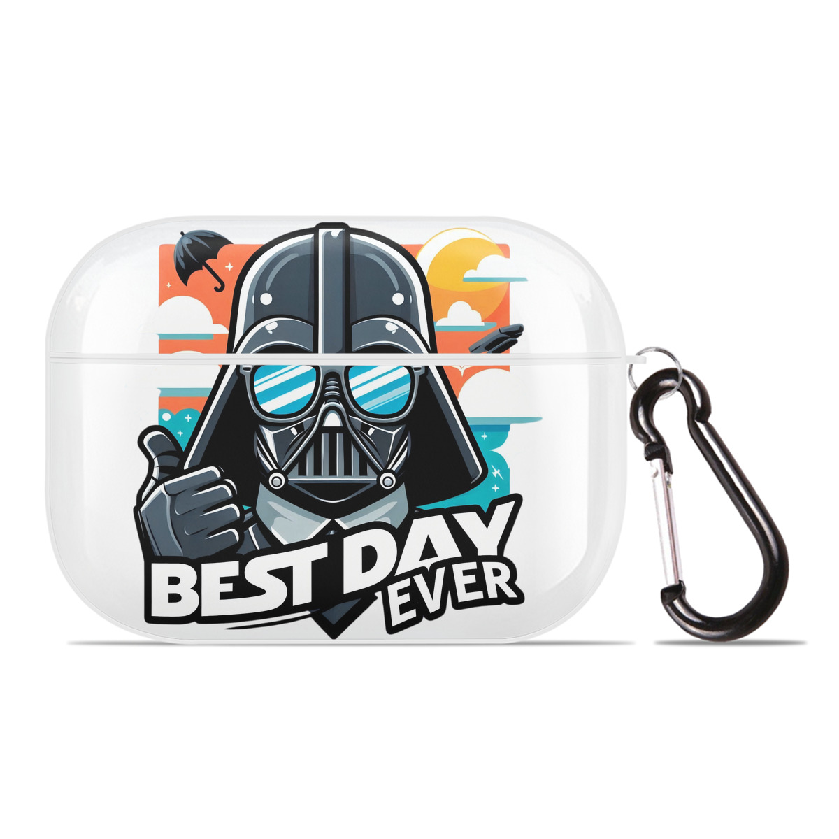 （画像用） スター・ウォーズ Star Wars 【AirPods Pro用】ハードシェル保護ケース 耐衝撃・防指紋・カラビナ付き商品仕様