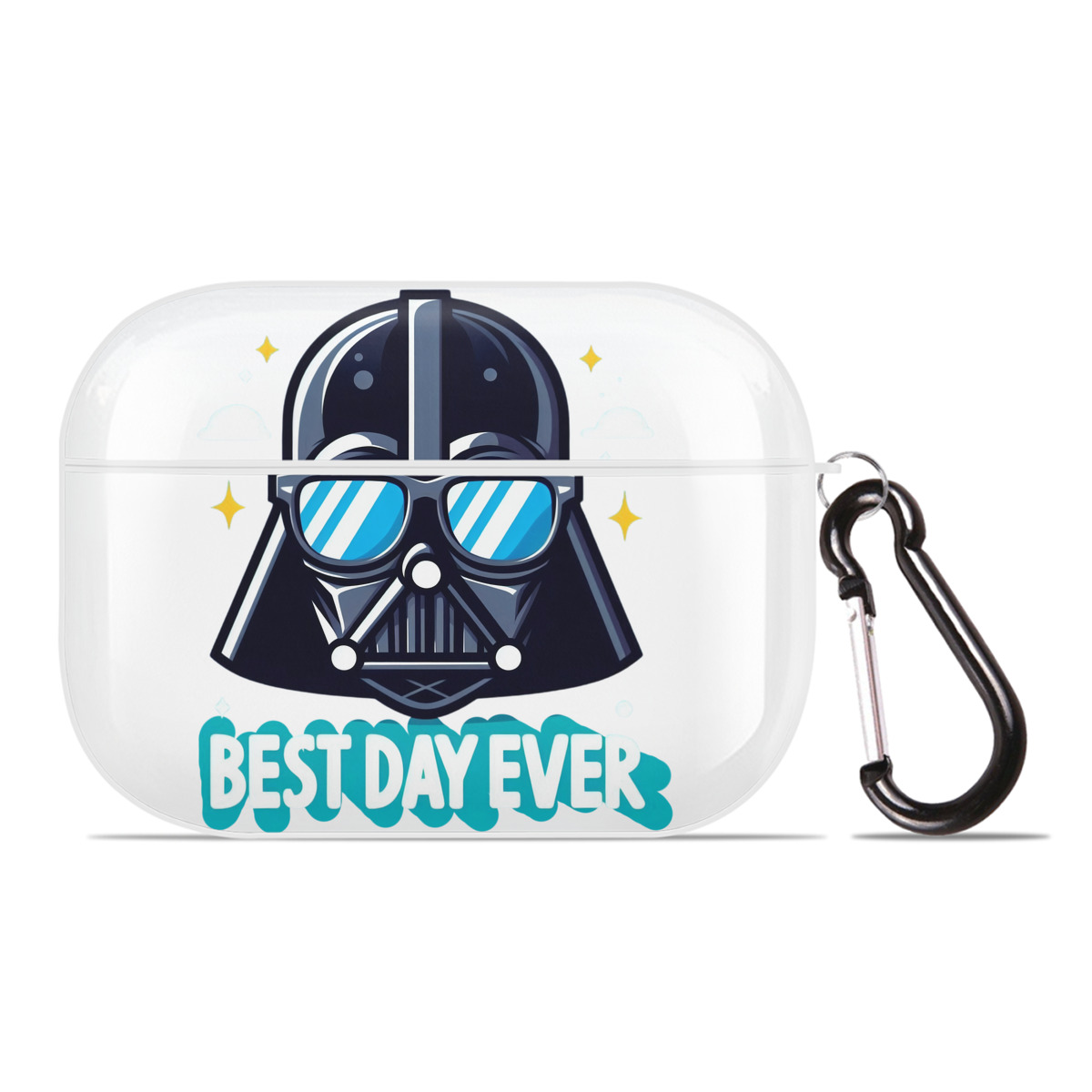 （画像用） スター・ウォーズ Star Wars 【AirPods Pro用】ハードシェル保護ケース 耐衝撃・防指紋・カラビナ付き商品仕様