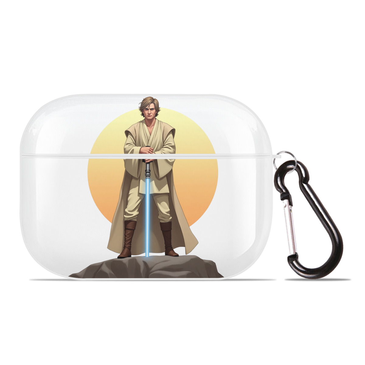 （画像用） スター・ウォーズ Star Wars 【AirPods Pro用】ハードシェル保護ケース 耐衝撃・防指紋・カラビナ付き商品仕様