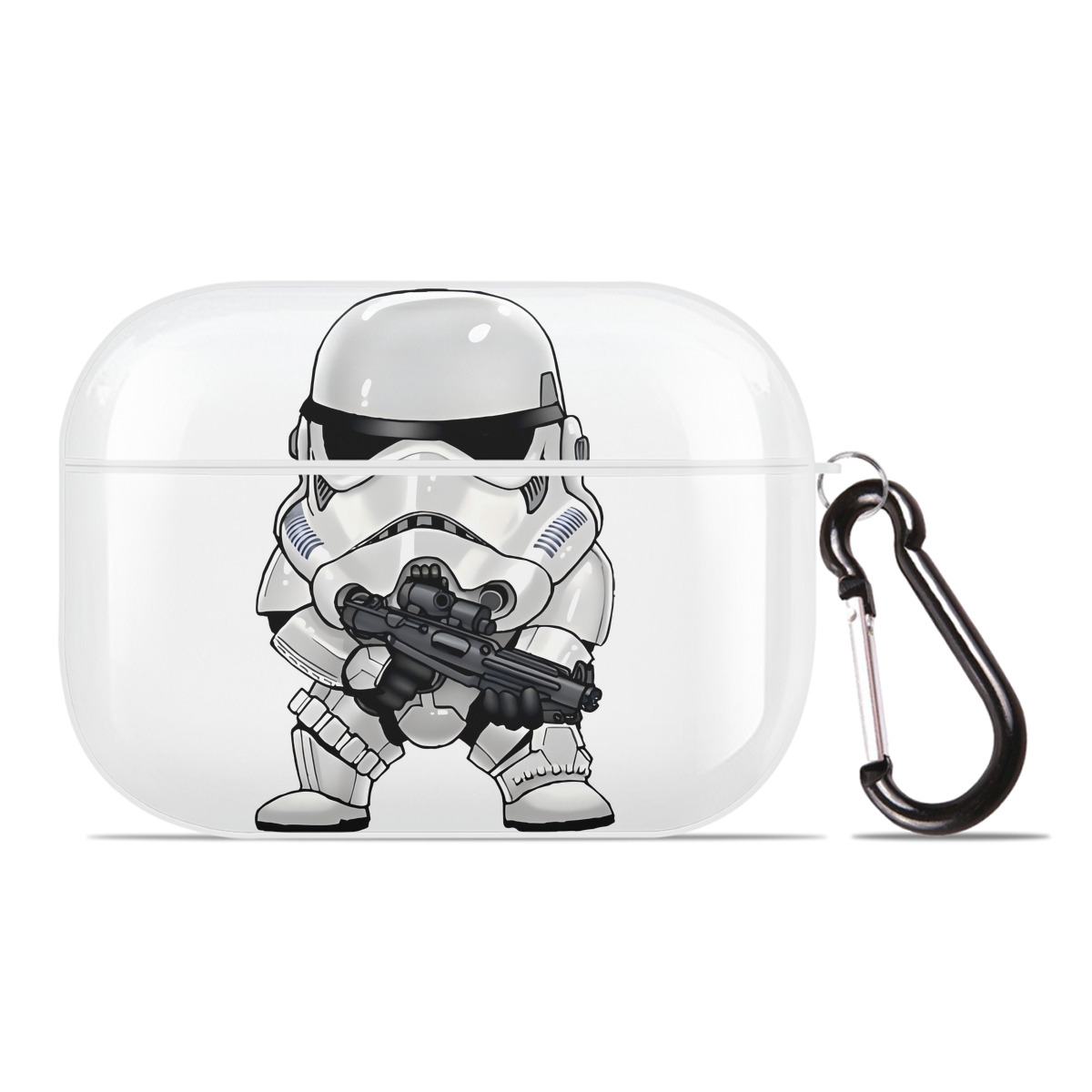 （画像用） スター・ウォーズ Star Wars 【AirPods Pro用】ハードシェル保護ケース 耐衝撃・防指紋・カラビナ付き商品仕様