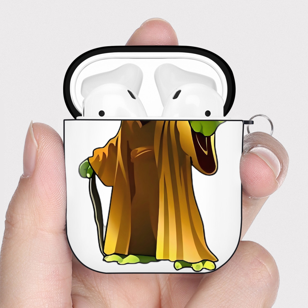（画像用） スター・ウォーズ Star Wars AirPods 第2世代保護ケース ハードシェル ブラック 耐衝撃・防指紋・カラビナ付き