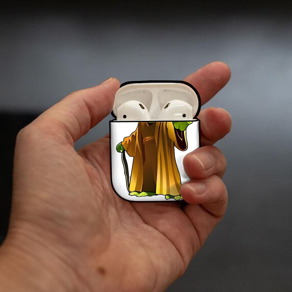 スター・ウォーズ Star Wars AirPods 第2世代保護ケース ハードシェル ブラック 耐衝撃・防指紋・カラビナ付き