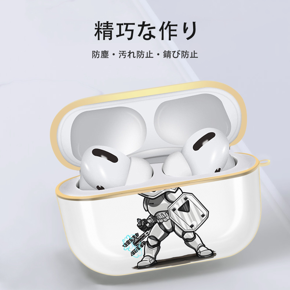 スター・ウォーズ Star Wars 【AirPods Pro用】ハードシェル保護ケース｜耐衝撃・防指紋・カラビナ付き商品仕様