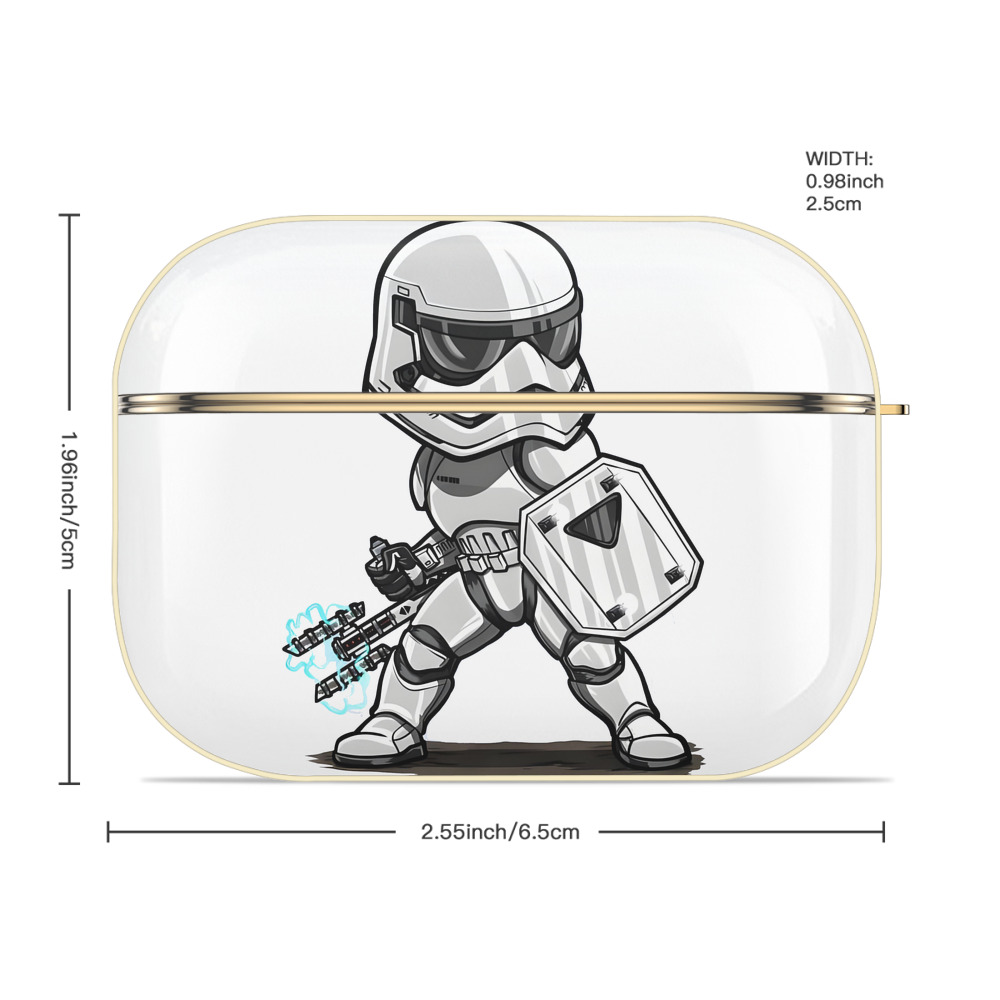 スター・ウォーズ Star Wars 【AirPods Pro用】ハードシェル保護ケース｜耐衝撃・防指紋・カラビナ付き商品仕様