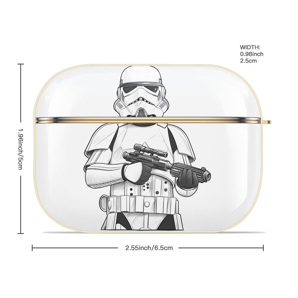 スター・ウォーズ Star Wars 【AirPods Pro用】ハードシェル保護ケース｜耐衝撃・防指紋・カラビナ付き商品仕様