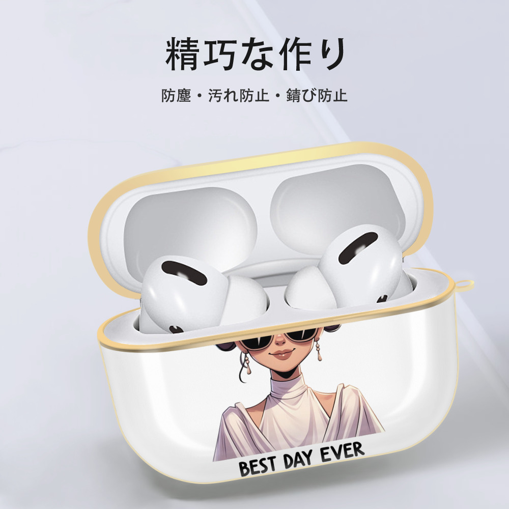 スター・ウォーズ Star Wars 【AirPods Pro用】ハードシェル保護ケース｜耐衝撃・防指紋・カラビナ付き商品仕様