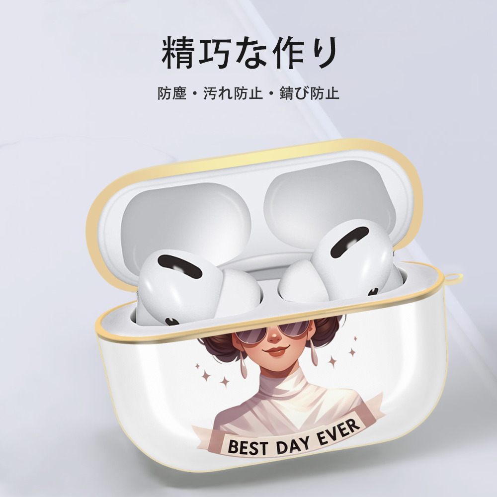 スター・ウォーズ Star Wars 【AirPods Pro用】ハードシェル保護ケース｜耐衝撃・防指紋・カラビナ付き商品仕様