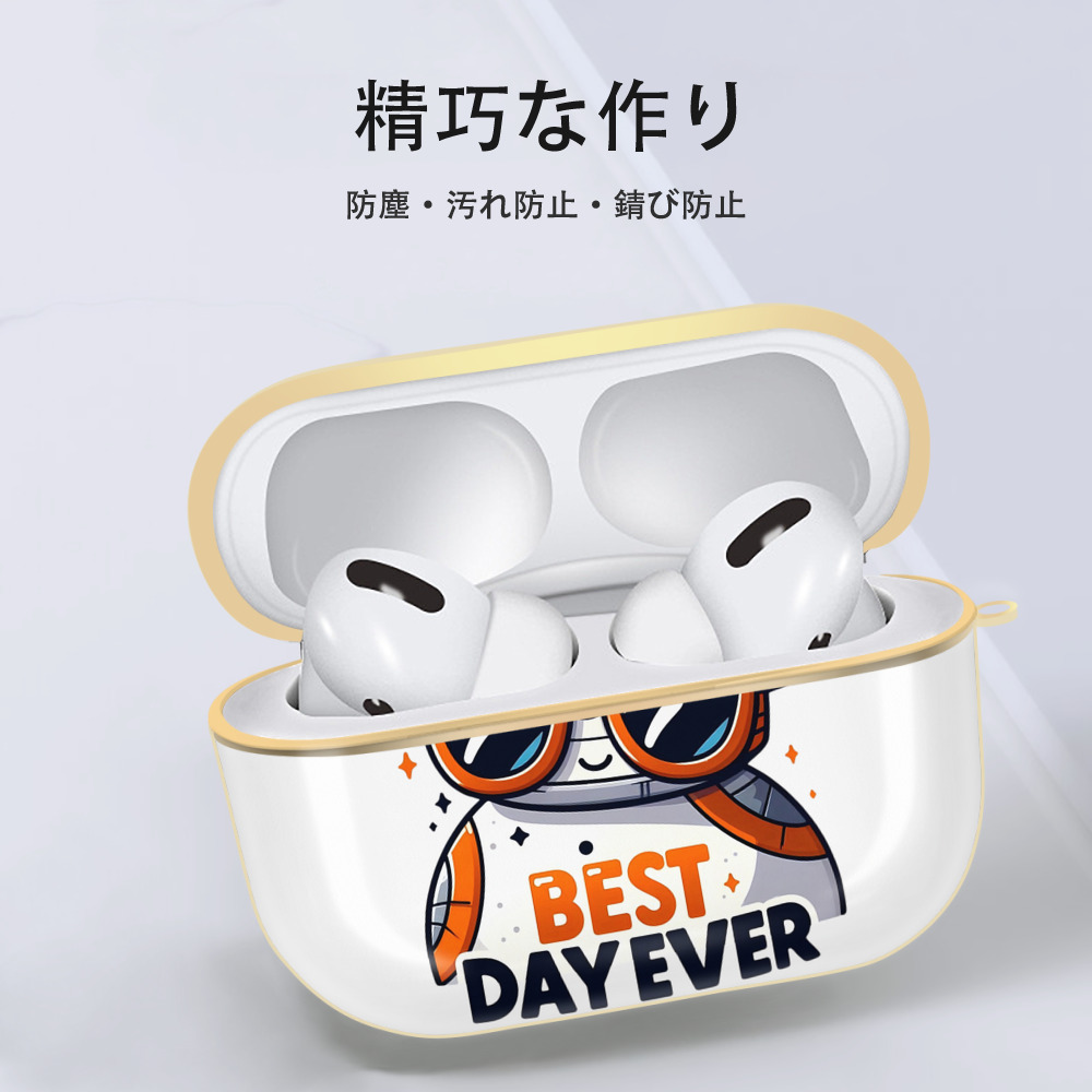 スター・ウォーズ Star Wars 【AirPods Pro用】ハードシェル保護ケース｜耐衝撃・防指紋・カラビナ付き商品仕様
