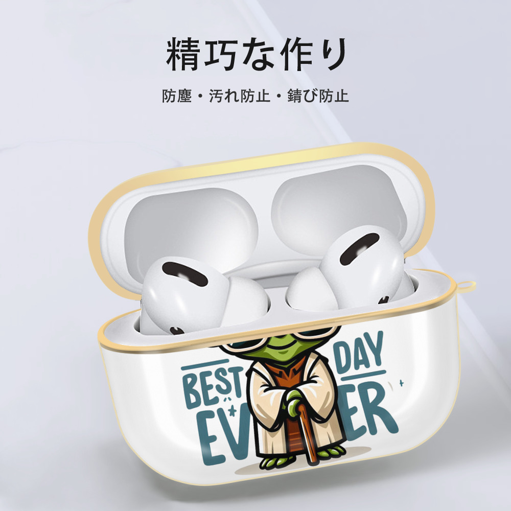 スター・ウォーズ Star Wars 【AirPods Pro用】ハードシェル保護ケース｜耐衝撃・防指紋・カラビナ付き商品仕様