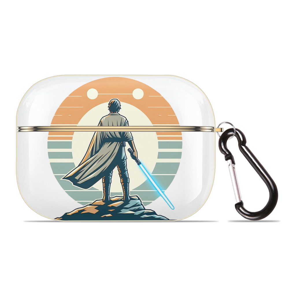 （画像用） スター・ウォーズ Star Wars 【AirPods Pro用】ハードシェル保護ケース｜耐衝撃・防指紋・カラビナ付き商品仕様