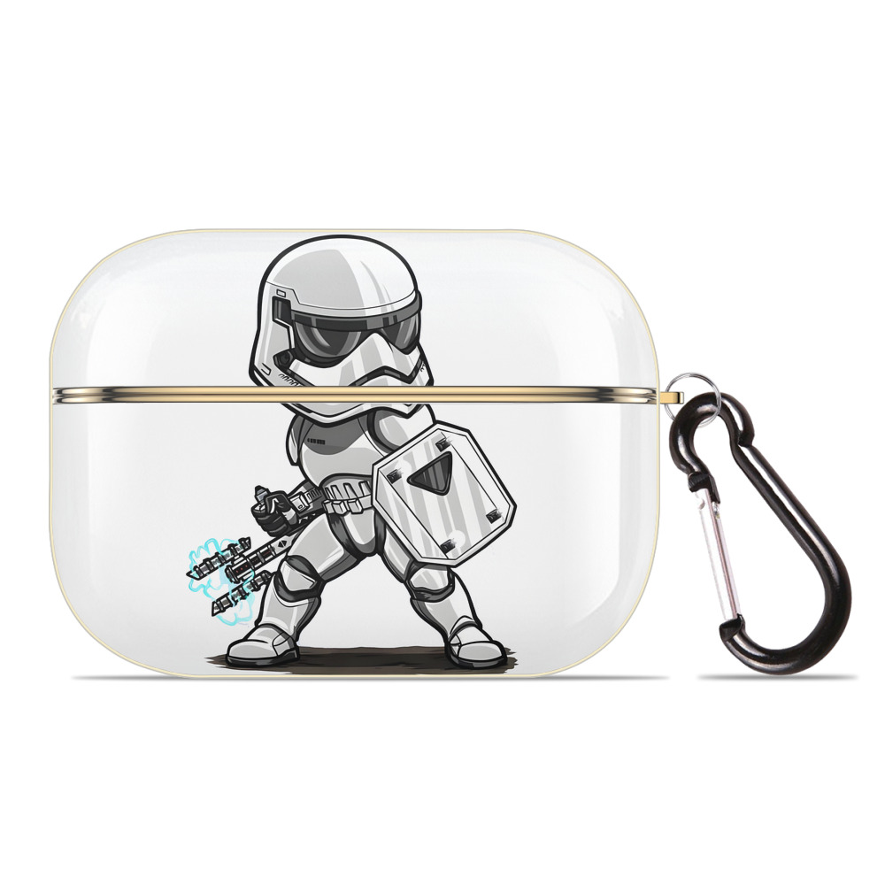（画像用） スター・ウォーズ Star Wars 【AirPods Pro用】ハードシェル保護ケース｜耐衝撃・防指紋・カラビナ付き商品仕様